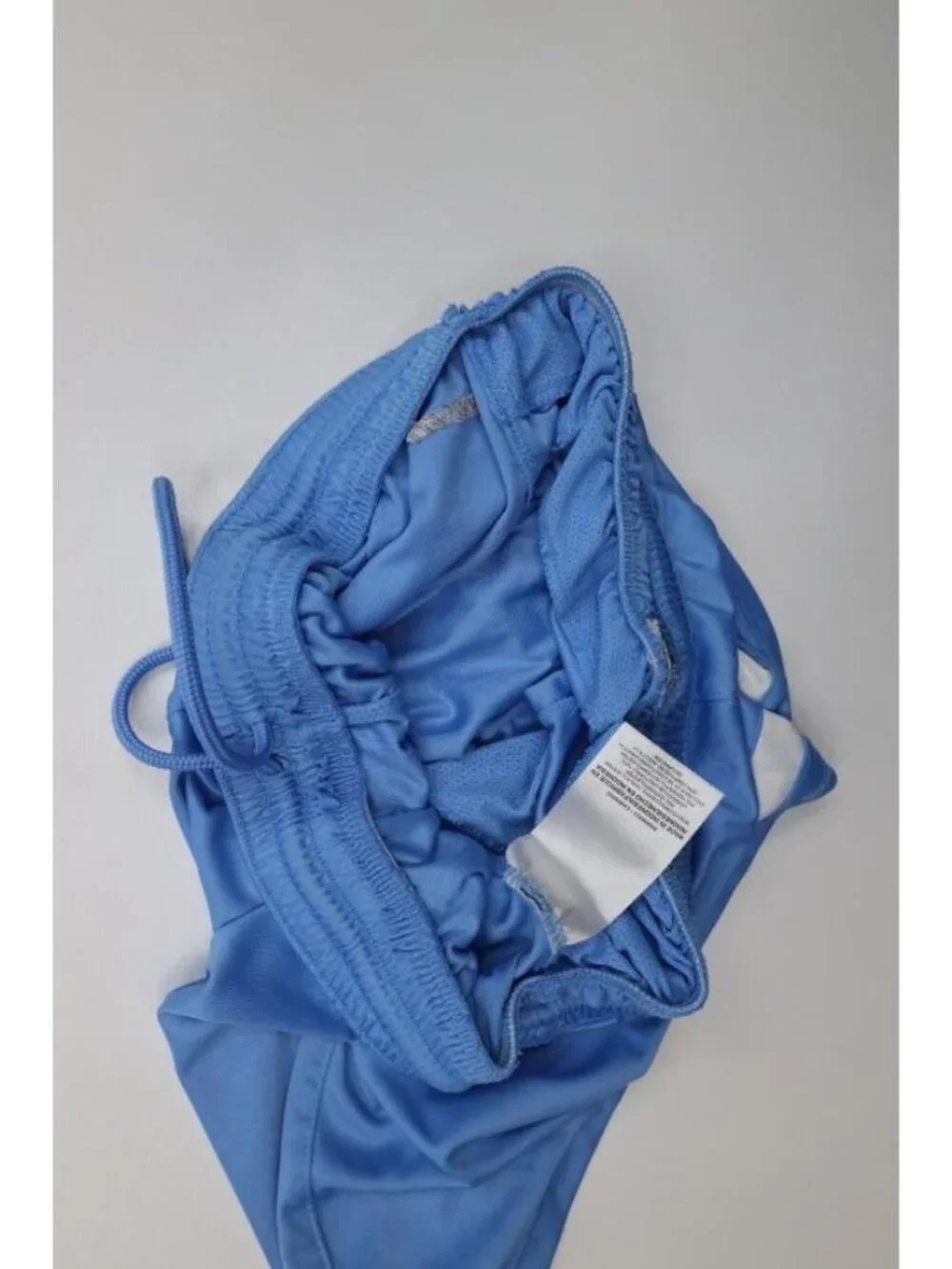 Vintage Y2K Nike Mens Medium Above Knee Running Jogging Soccer Shorts Light Blue